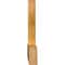 Ekena Millwork Portland Rough Sawn Timber Gable Bracket, Western Red Cedar, 96"W x 16"H x 2"D x 4"F, 4/12 Pitch GBW096X16X0204POR00RWR - alternate 4